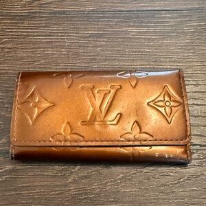 Louis Vuitton Vernis Brown Key Holder